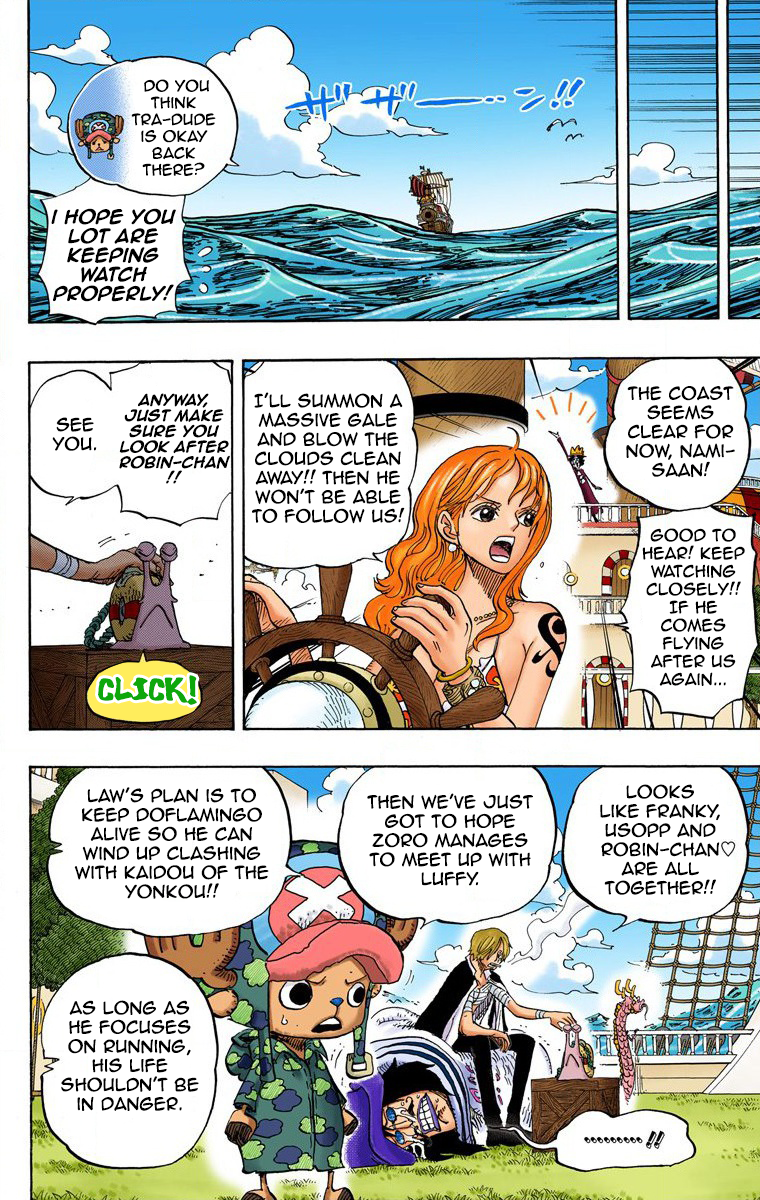 One Piece - Digital Colored Comics Chapter 725 4